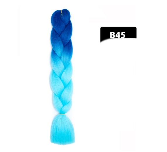 Color Big Braid African Chemical Fiber High Temperature
