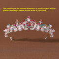 Elegant Handmade Crown Bridal Headdress Women's