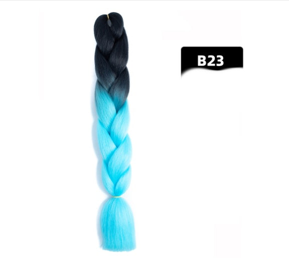 Color Big Braid African Chemical Fiber High Temperature