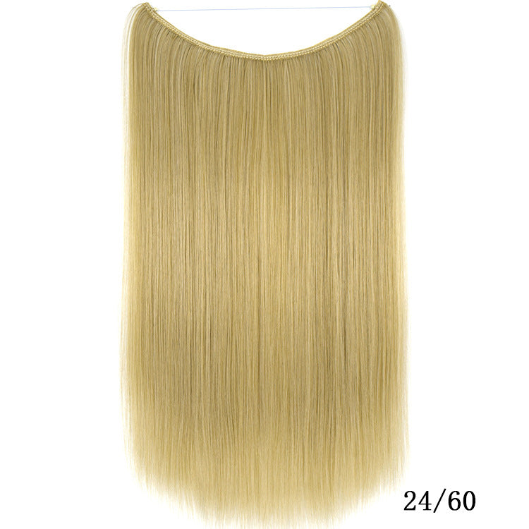 22 inches Invisible Wire No Clips in Hair
