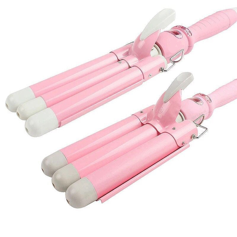 Small Curling Iron Water Corrugated Three-Tube