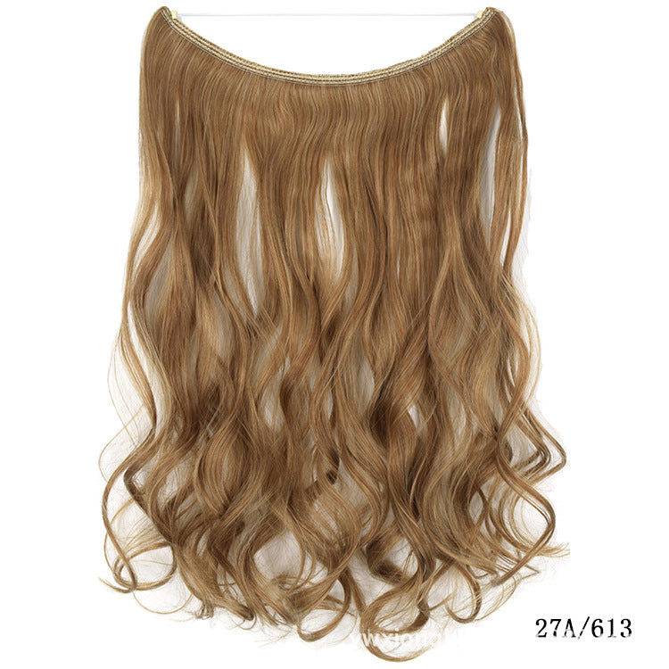22 inches Invisible Wire No Clips in Hair