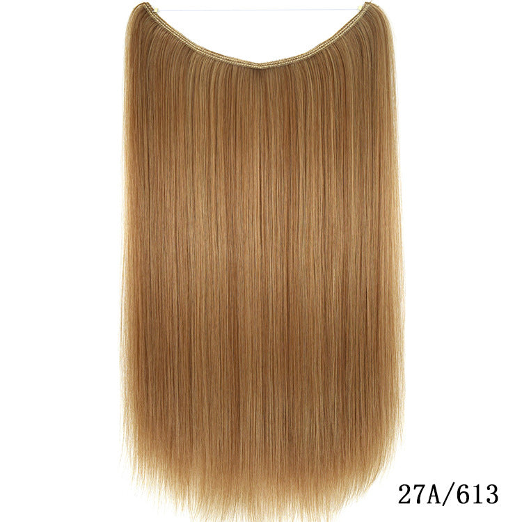 22 inches Invisible Wire No Clips in Hair