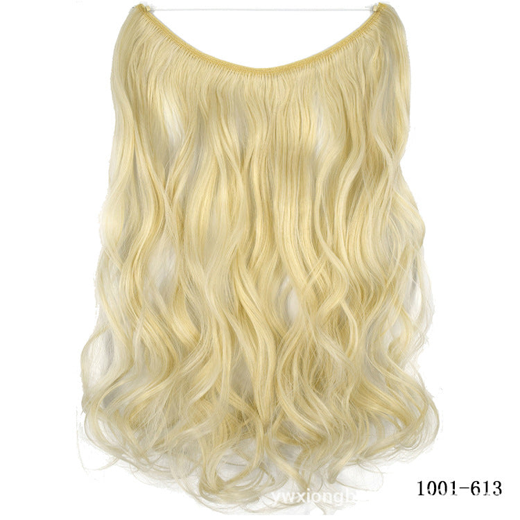 22 inches Invisible Wire No Clips in Hair