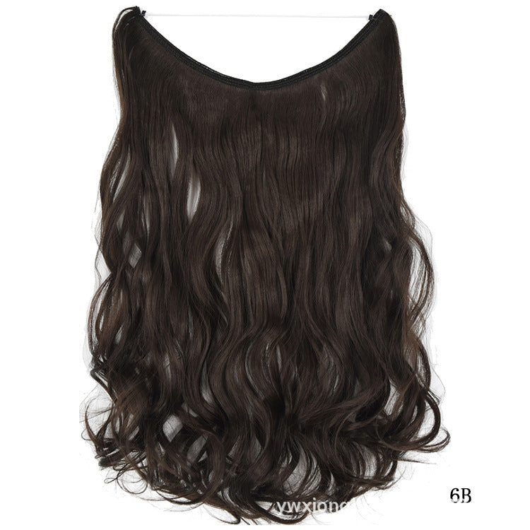 22 inches Invisible Wire No Clips in Hair