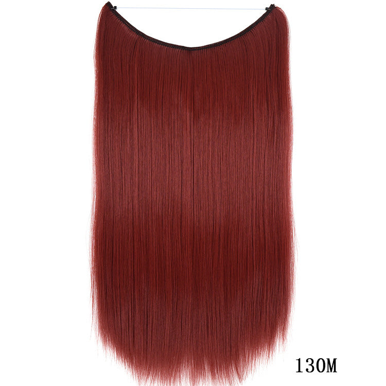22 inches Invisible Wire No Clips in Hair