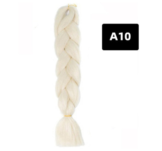 Color Big Braid African Chemical Fiber High Temperature