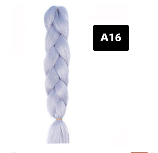 Color Big Braid African Chemical Fiber High Temperature