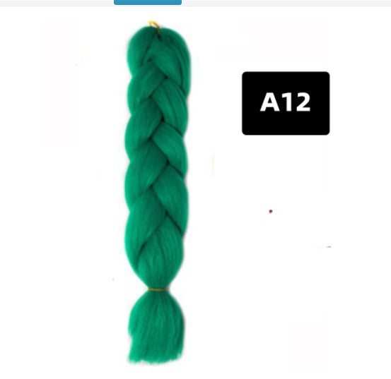 Color Big Braid African Chemical Fiber High Temperature