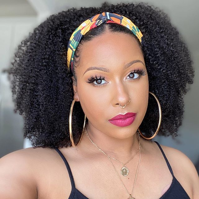 Black Hand Curl Small Curly Tube Binding Twist