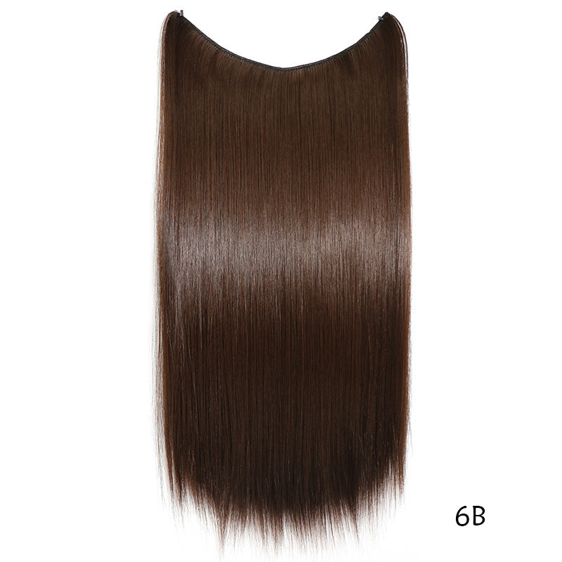 22 inches Invisible Wire No Clips in Hair