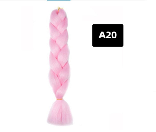 Color Big Braid African Chemical Fiber High Temperature