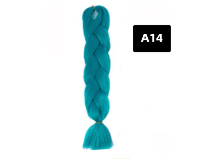 Color Big Braid African Chemical Fiber High Temperature
