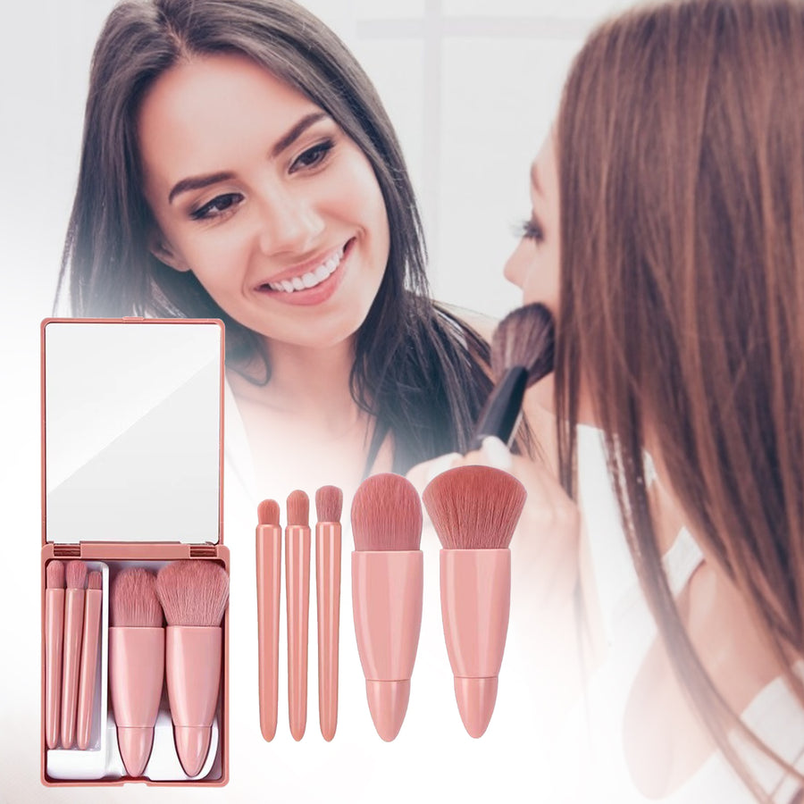 5Pcs Makeup Brushes Tool Set Cosmetic Powder Eye