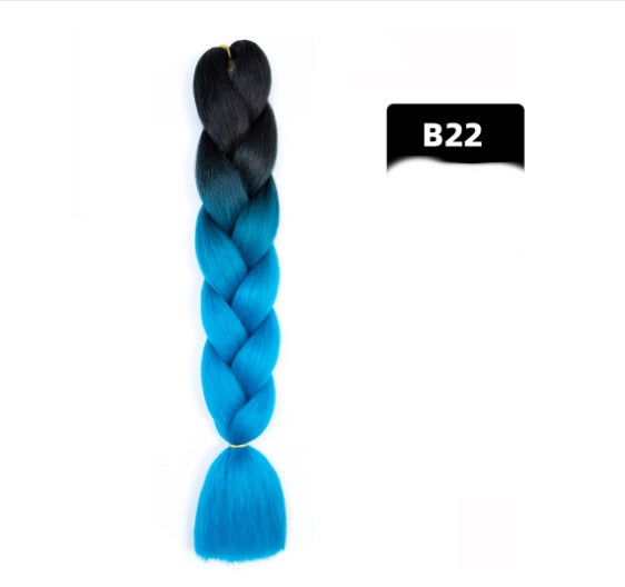 Color Big Braid African Chemical Fiber High Temperature