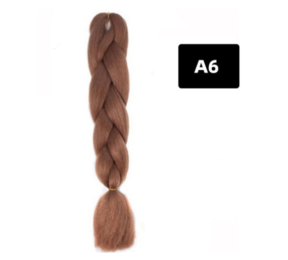 Color Big Braid African Chemical Fiber High Temperature