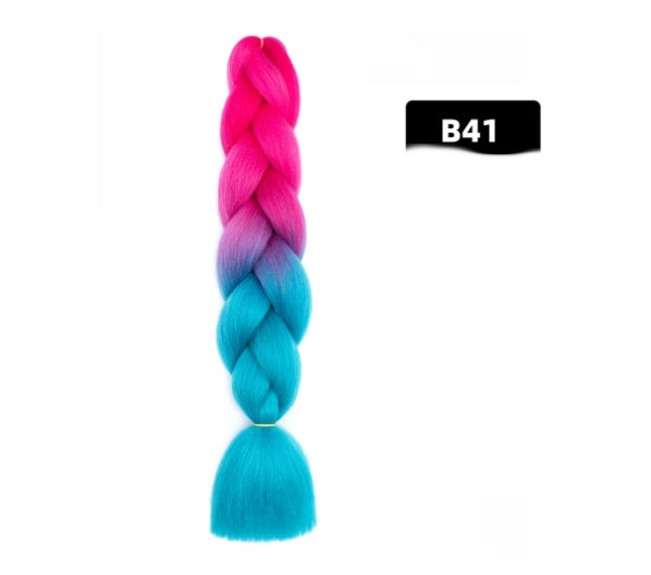 Color Big Braid African Chemical Fiber High Temperature