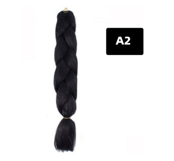 Color Big Braid African Chemical Fiber High Temperature