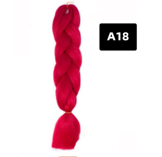 Color Big Braid African Chemical Fiber High Temperature