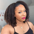 Black Hand Curl Small Curly Tube Binding Twist