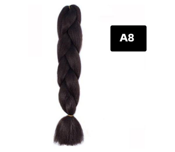 Color Big Braid African Chemical Fiber High Temperature