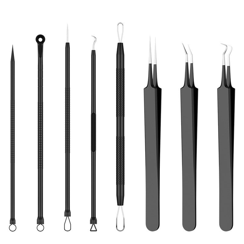 Black Beauty Salon Ultra Fine Tweezers Face Cell