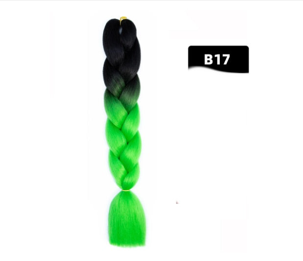 Color Big Braid African Chemical Fiber High Temperature
