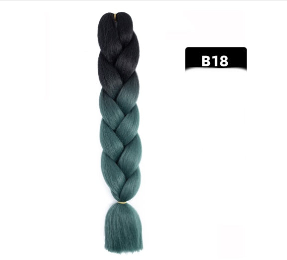 Color Big Braid African Chemical Fiber High Temperature