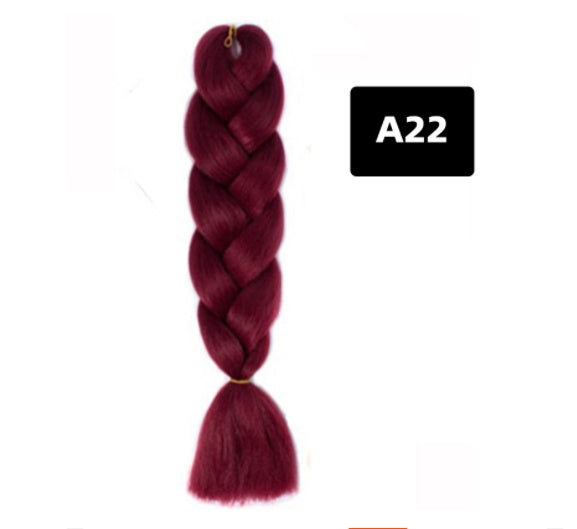 Color Big Braid African Chemical Fiber High Temperature