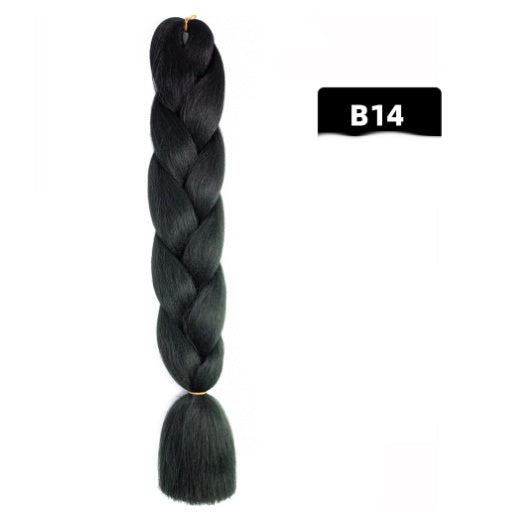 Color Big Braid African Chemical Fiber High Temperature