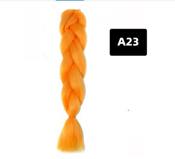 Color Big Braid African Chemical Fiber High Temperature