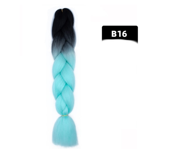 Color Big Braid African Chemical Fiber High Temperature