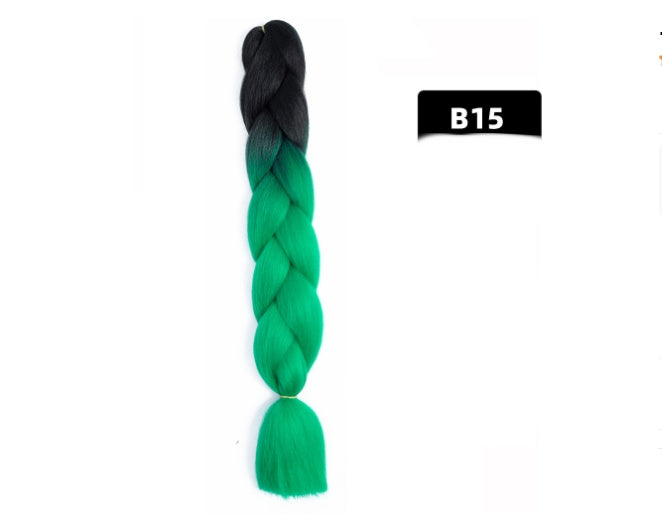 Color Big Braid African Chemical Fiber High Temperature