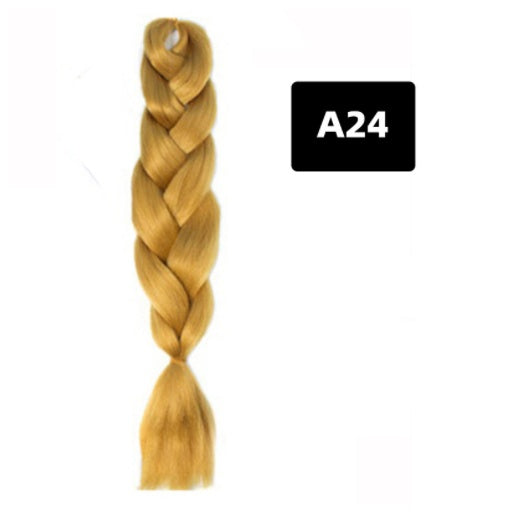 Color Big Braid African Chemical Fiber High Temperature